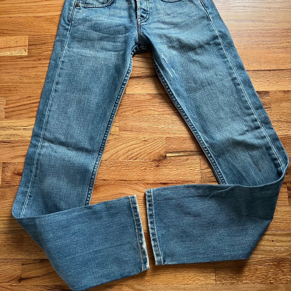 VTG Levi’s 502 buttonfly deadstock 100% cotton jeans Women  24x32 XS, NWOT USA! - Picture 2 of 14
